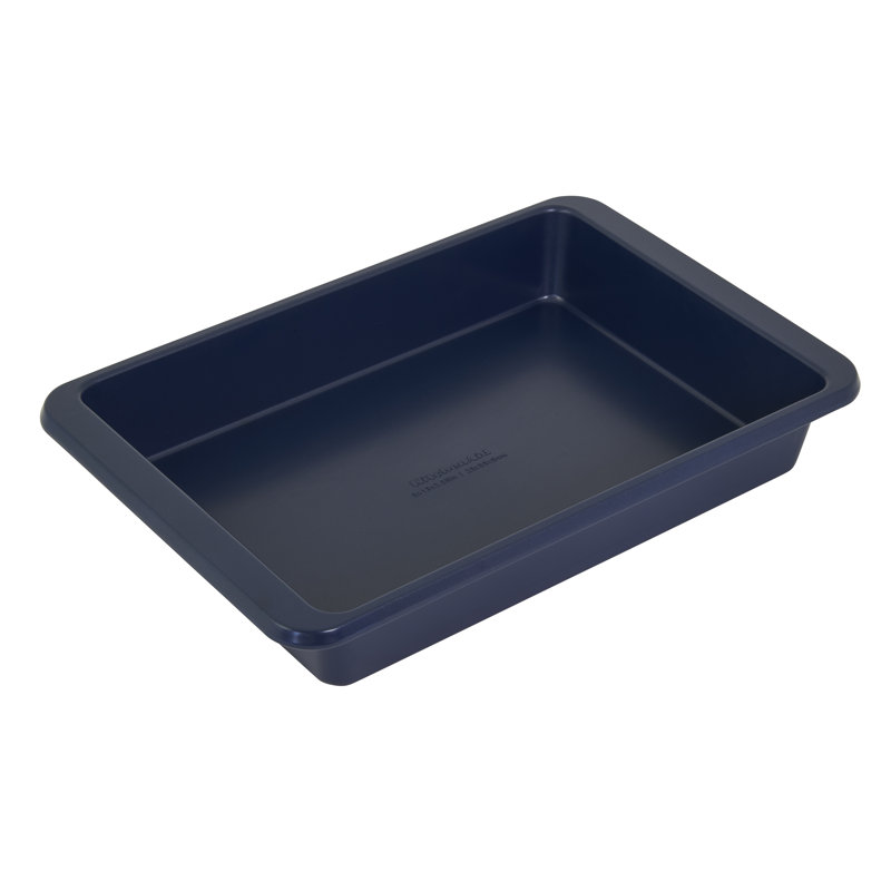KitchenAid® 9 X 13-In Nonstick Aluminized Steel Cake Pan, Ink Blue