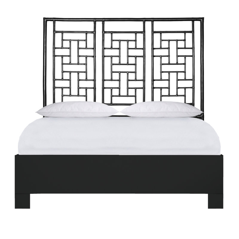 Ohana Low Profile Standard Bed, Queen, Black
