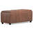 Avalon 42"W Upholstered Contemporary Rectangular Flip-Top Storage Ottoman with Hidden Storage-531426436