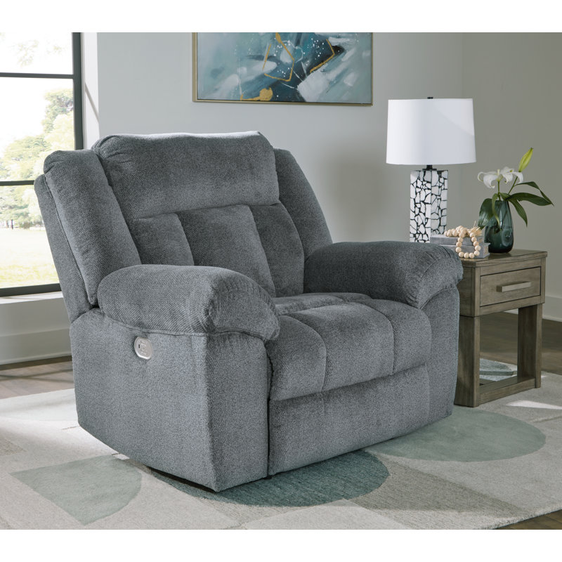 Tip-Off Power Recliner, Gray