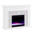 Hilmar Darby Home Co 50 " W White Electric Fireplace