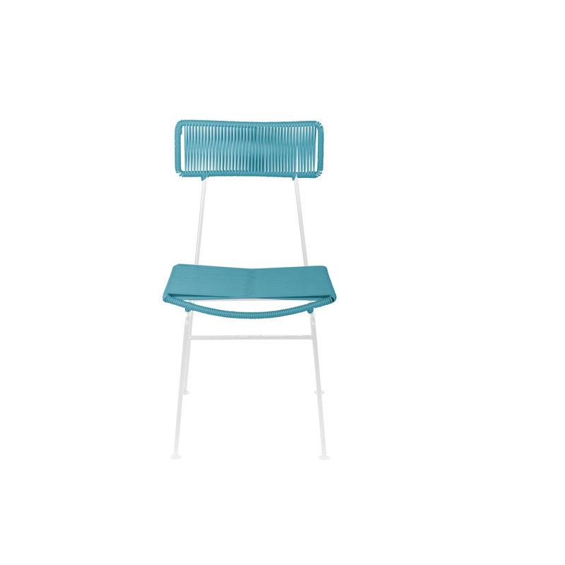 Chaise Hapi, Bleu / blanc