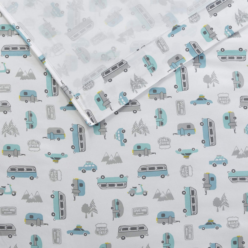 Novelty Printed Sheet Set, Twin