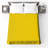 Solid Yellow Quilted Bedspread -126175076