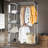 Lindquist 46 " Industrial Pipe Clothing Rack