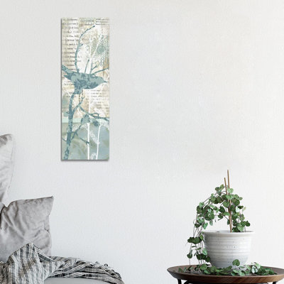 Winter Birds I by Carol Robinson - Panoramic Print on Canvas