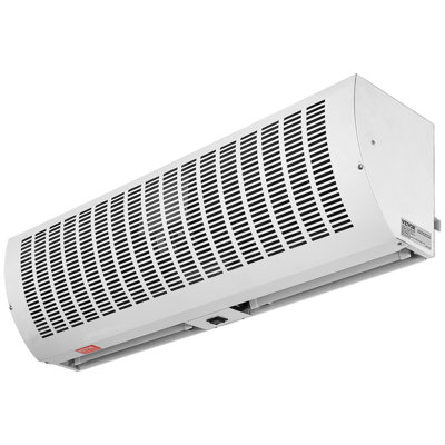Ventilateur de porte 36 "industriel à double vitesse de 36 pouces cubes par minute, pour les entrées intérieures, comprend un interrupteur de fin de course robuste, fixation murale, installation non chauffée 110V, installation simplifiée