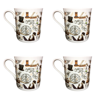 Sardelli Bone China Coffee Mug