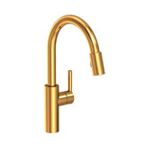 East Linear Pull Down Single Handle Kitchen Faucet