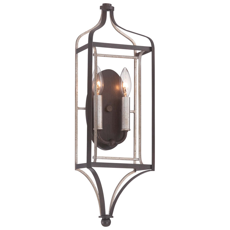 Aajiv Steel Flush Mounted Sconce