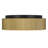 9 inch Brass LED Flush Mount