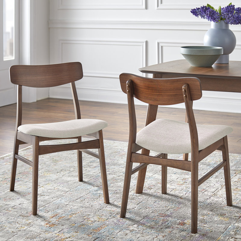 Chaise d'appoint Jadelin en brun, Beige