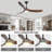 Solid Wood Ceiling Fan With Light-1455455817-1454831651