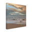 Mouette sur la plage par Cora Niele - photographie sur toile tendue-2051457807