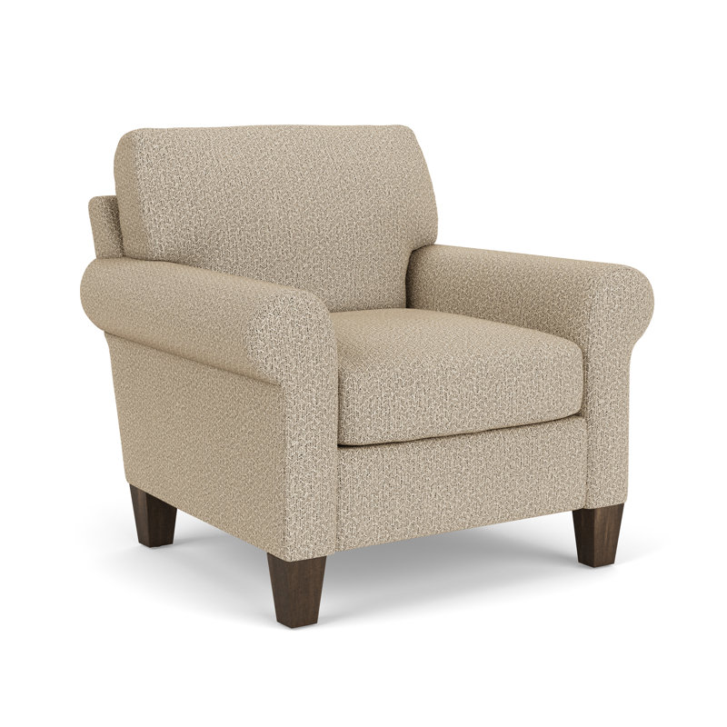 Fauteuil avec accoudoirs larges 37 po Cornesia, Polypropylène fossile