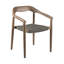 Chaise de patio empilable Jayda