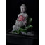Fontaine de table méditation Bouddha avec boule de cristal DEL et lotus, décor de méditation zen d'intérieur