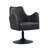 Loms Genuine Leather Swivel Accent Chair-940072826