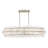 Rene 8 - Light Steel Dimmable Chandelier