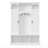 ON-TREND Modern All-In-One Hall Tree With Adjustable Shelves, Classic Arched Farmhouse Storage Bench With Dual Side Cabinets, Elegant Entryway Organizer With 7 Hooks For Mudroom, Hallway, White-1012820709