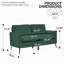 Causeuse en cuir TS Cat-130919824