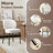 Upholstered Dining Chair with Thick Cushioned Seat-331487311
