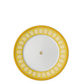 Swarovski Signum - Salad/Dessert Plate 9 In Jonquil Yellow
