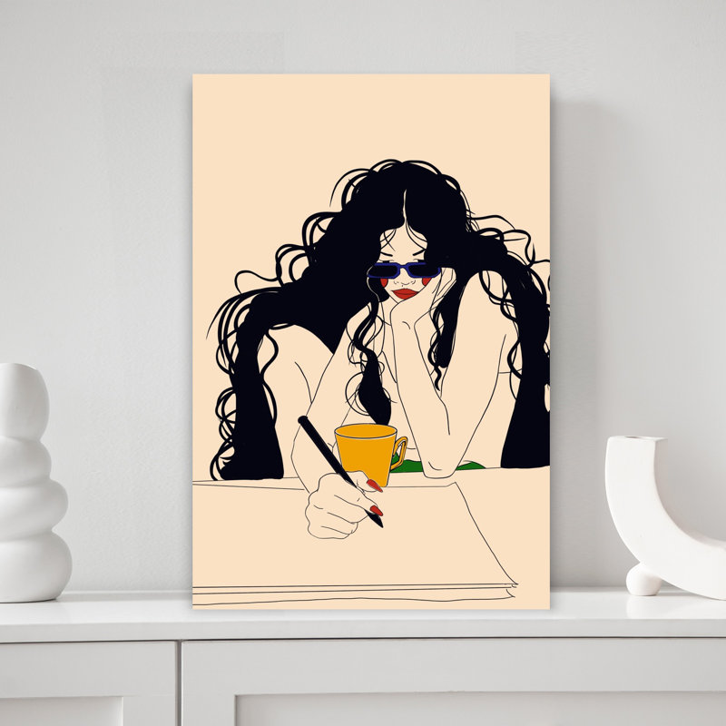 Art contemporain, art mural contemporain, H 18 po x l 12 po