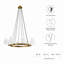 Lustre 8 lumières Surround by Modway-1666729840