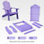 Chaise Adirondack en plastique-69813123