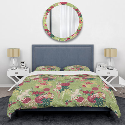 Ensemble de housse de couette asiatique
