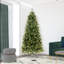 Cashmere 9.5' Green Artificial Christmas Tree-33824325-72700812