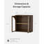 Armoire murale, armoires à pharmacie avec porte arquée en acrylique-269330147