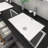 Castin 60" Wall-Mounted Double Bathroom Vanity Set-1322577313