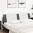 vidaXL Headboard Cushion White and Black-963410896-963410899