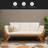 Outdoor Adjustable Patio Wooden Daybed Sofa Chaise Lounge With Cushions For Small Places-420066839-420066838