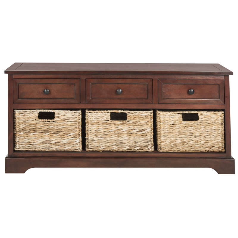 Clevedon Storage Bench, Brown