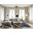 Machine Washable Space Gray Area Rug-1109408168