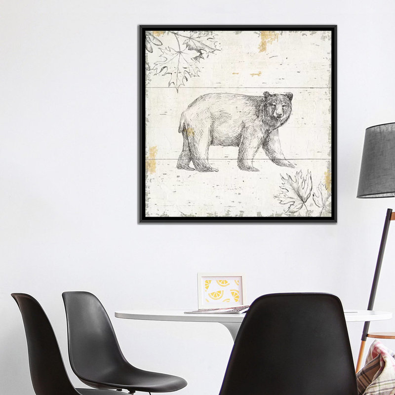 « vii », reproduction d’art sur toile Wild & Beautiful, H 18 po x l 18 po x P 1,5 po, Toile avec cadre noir, Pas de tapis