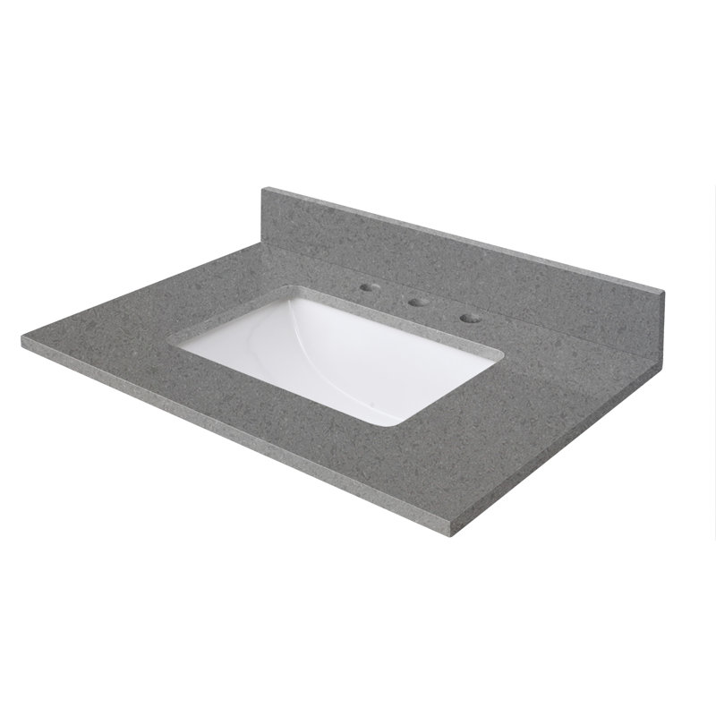 31'' W Single Vanity Top, Contrail Matte
