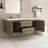 Oxce 60'' Single Bathroom Vanity with Resin Top-105965960