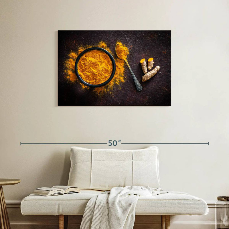 Turmeric Powder Bowl, 24" H x 36" W