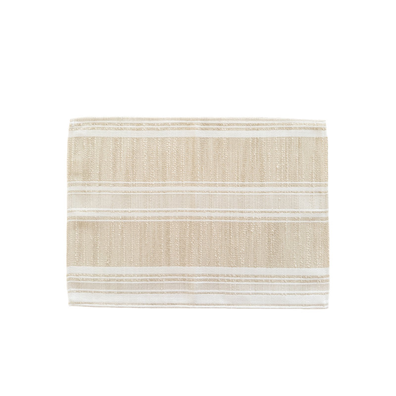 Acrylic Rectangle Placemat, Sandy Beige