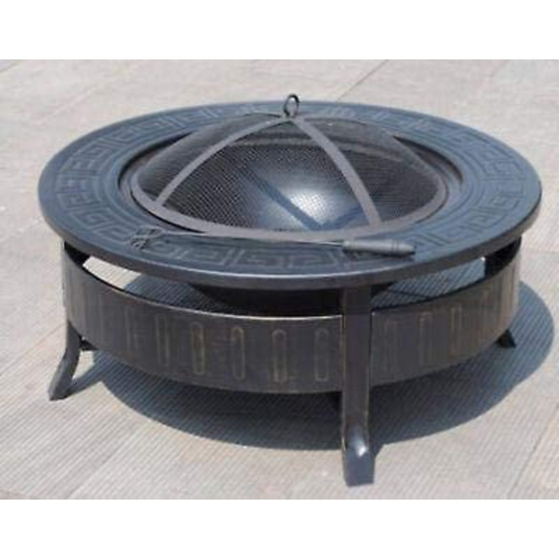 Archambault Round Cast Iron Smokeless Fire Pit