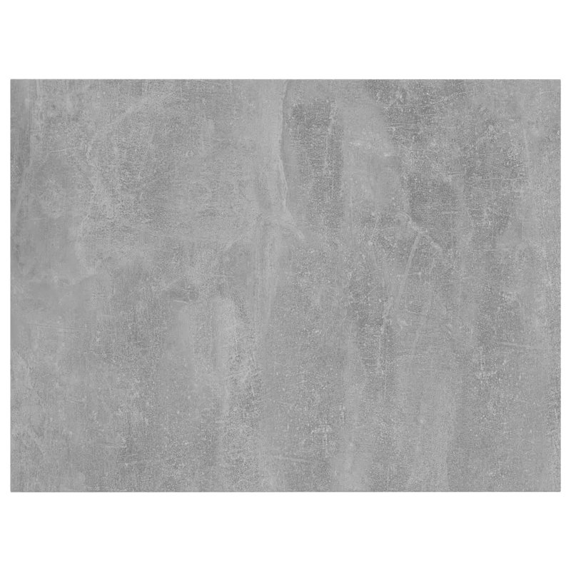 Cunane 1.5cm H Bookcase, 1.5cm H x 40cm W x 30cm D, Concrete Grey