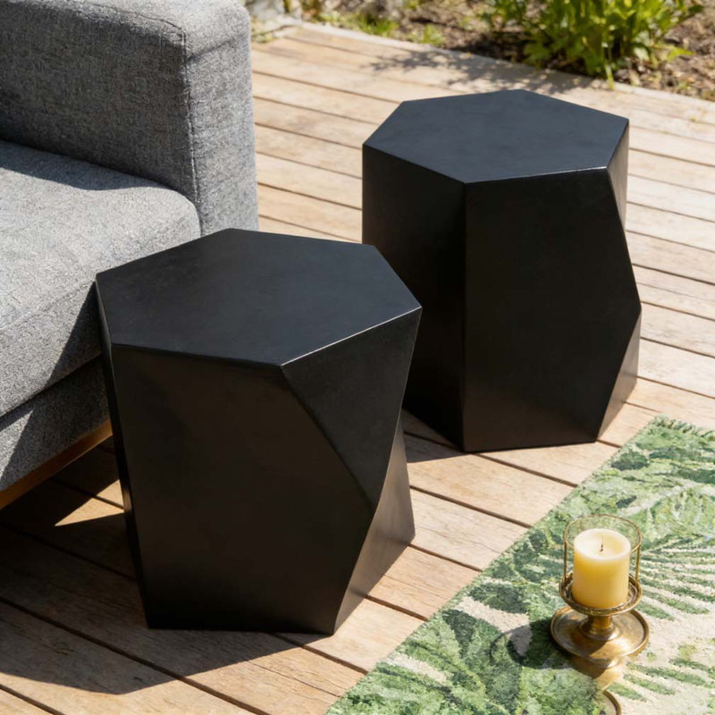 Ensemble de table basse, Noir