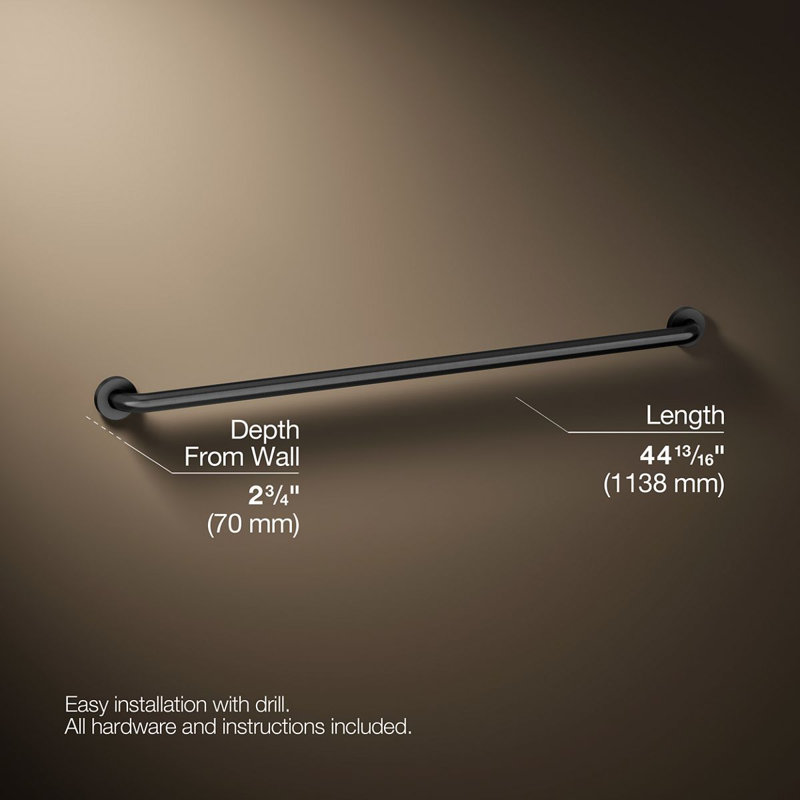 Contemporary Grab Bar, 42"