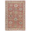 Samarkand 100 One Hundred Eleven Area Rug In Red / Beige-1273504427