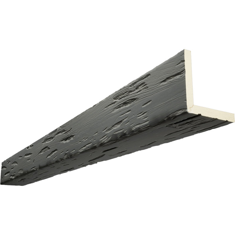 Sangle martelée, à utiliser avec la poutre Heritage Timber, Ardoise, 8'L, H 8 po x l 6 po