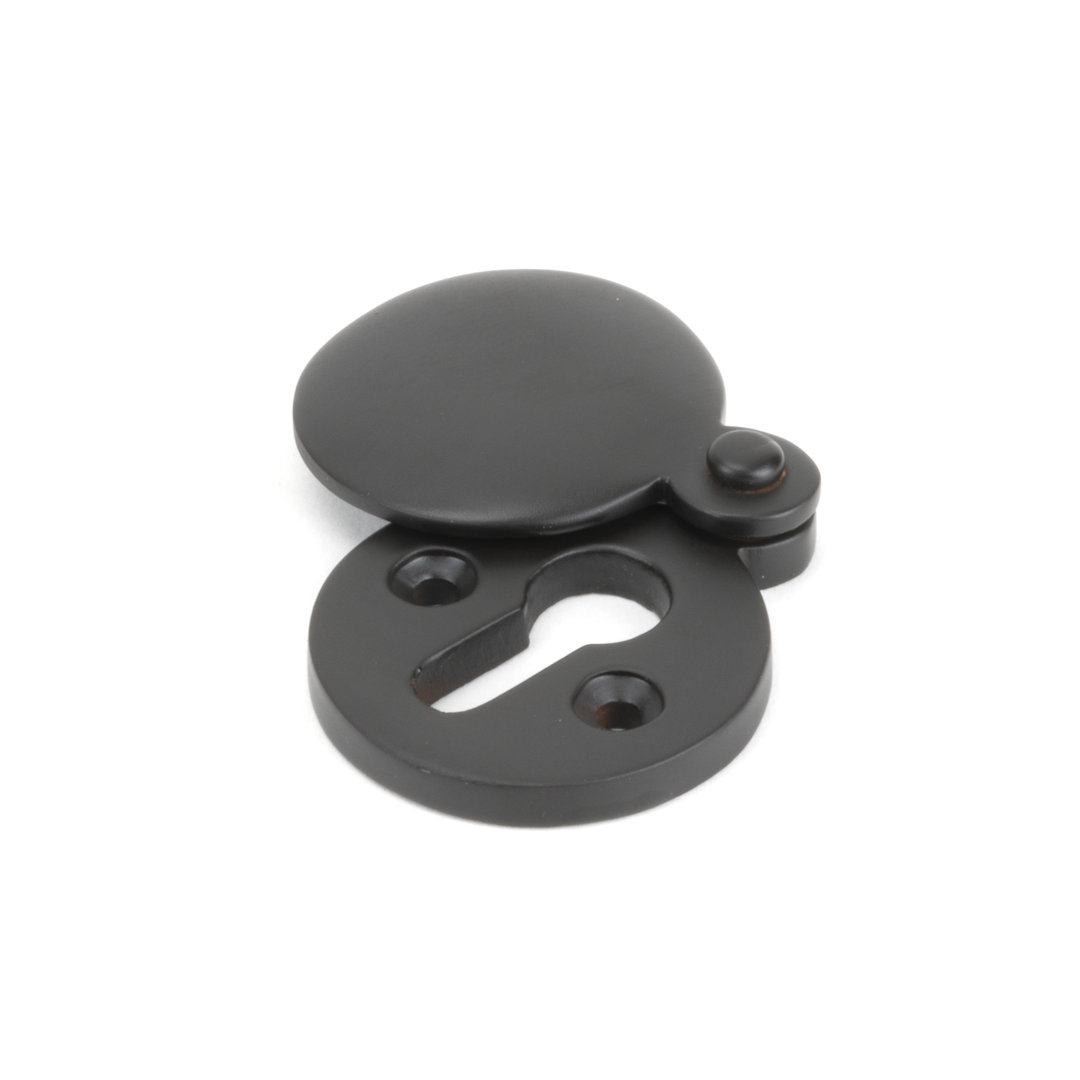 From The Anvil Aged Bronze 30mm Round Escutcheon - Image 4
